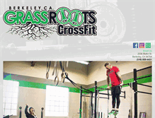 Tablet Screenshot of grassrootscrossfit.com